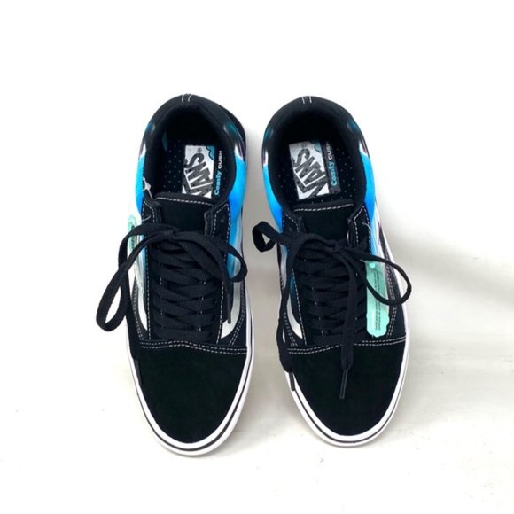 VANS Old Skool ComfyCush Formula 66 Shoe Low Skate Suede Black Women VN0A5DYCBM8 - Picture 6 of 9